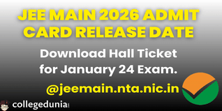 JEE Main 2026 Admit Card Released: Download Hall Ticket for January 24 Exam at jeemain.nta.nic.in